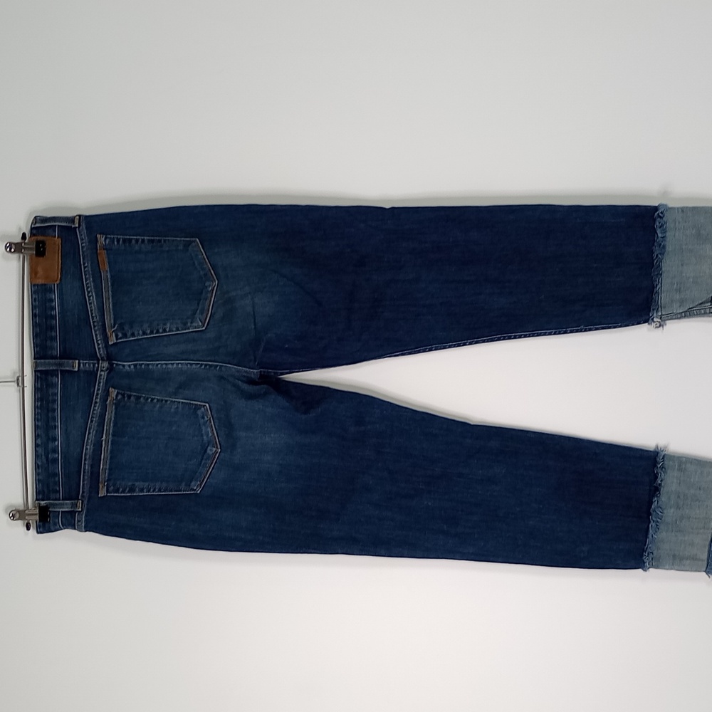 Joe's The Smith Mid Rise Straight Ankle Jeans Raw Hem Cuff Size 29 - Picture 8 of 16